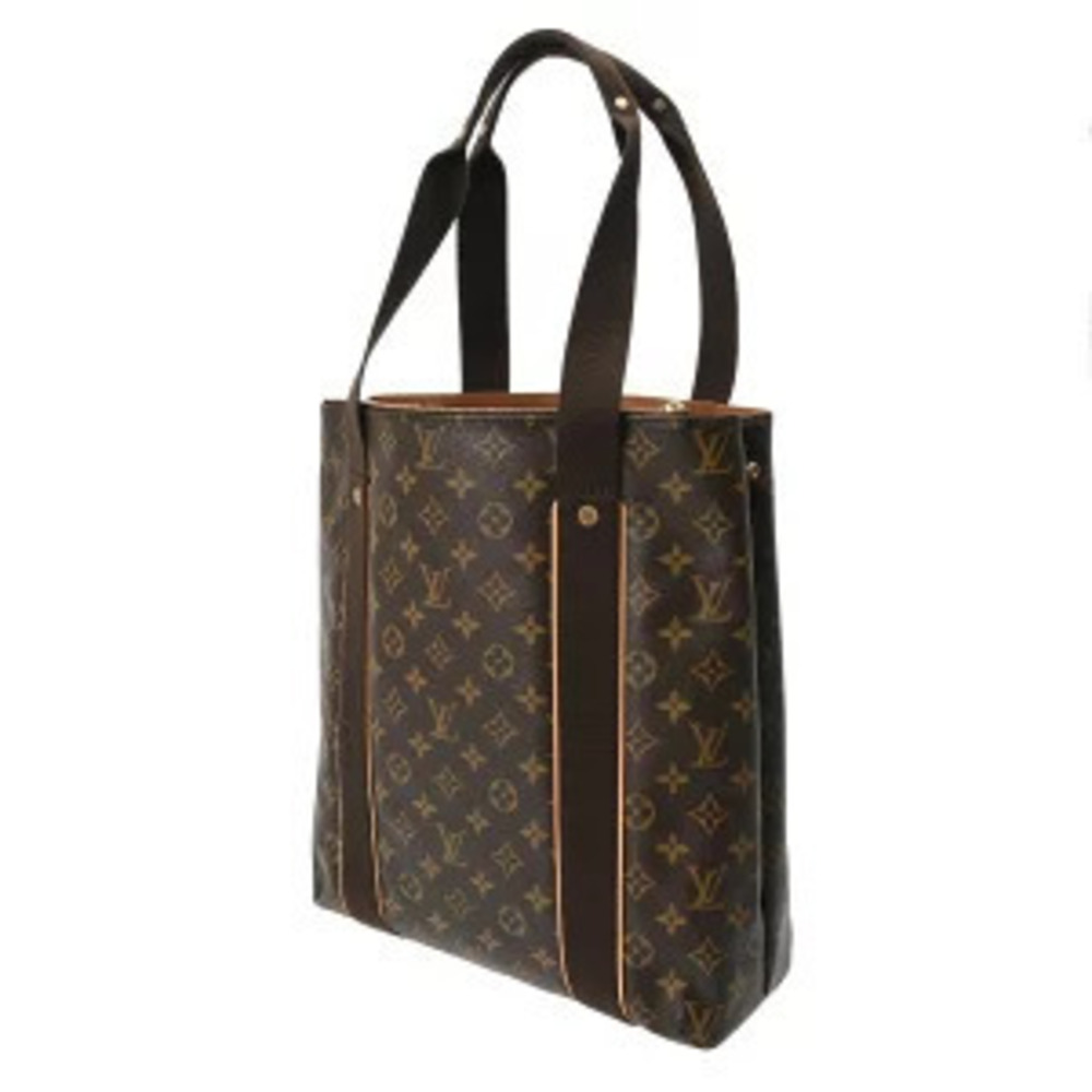 Louis Vuitton Brown Bag Beaubourg Monogram Cabas Tote Canvas